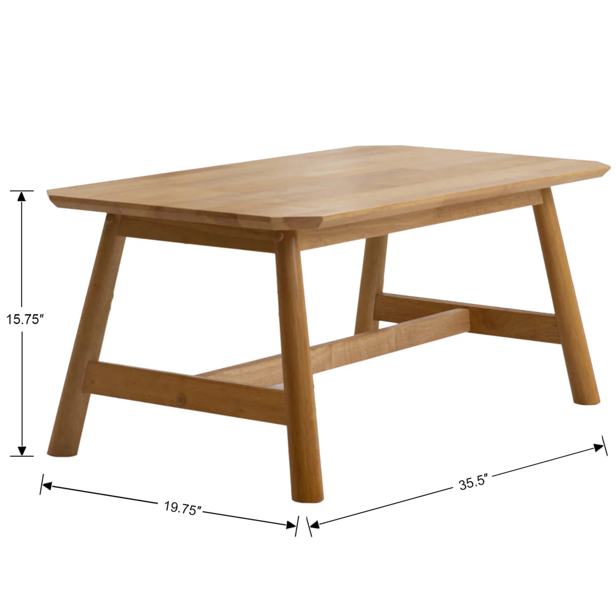 Modern Classic Rectangular Coffee Table