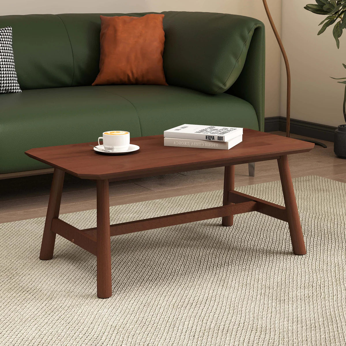 Modern Classic Rectangular Coffee Table