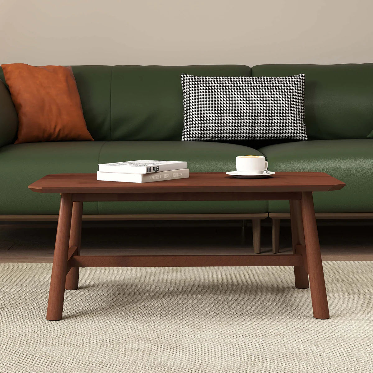 Modern Classic Rectangular Coffee Table