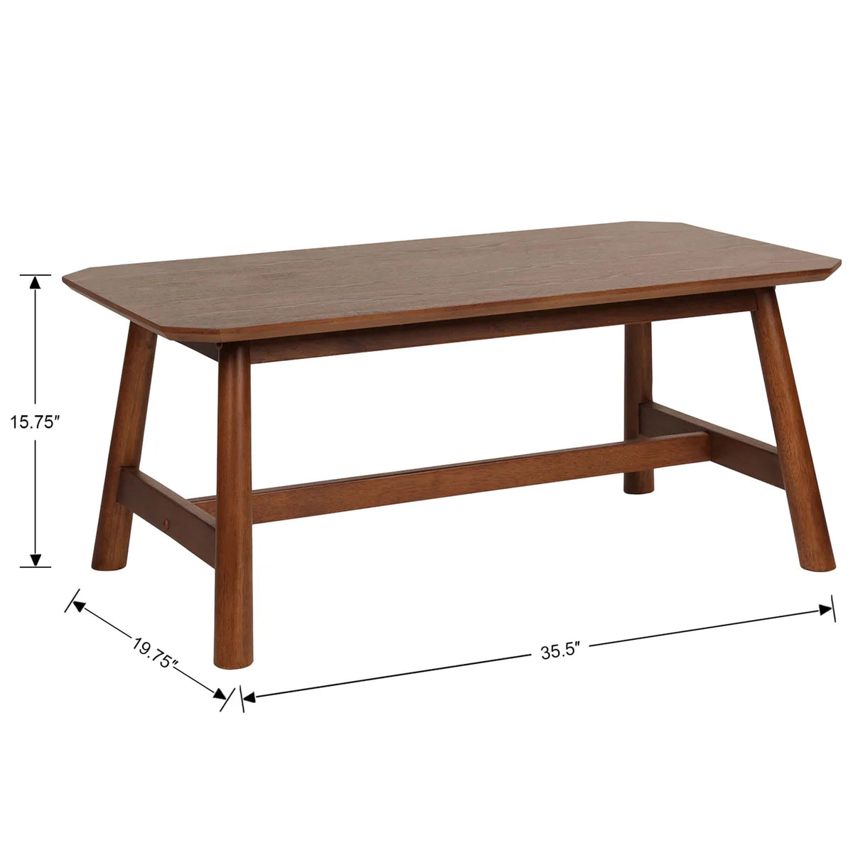 Modern Classic Rectangular Coffee Table